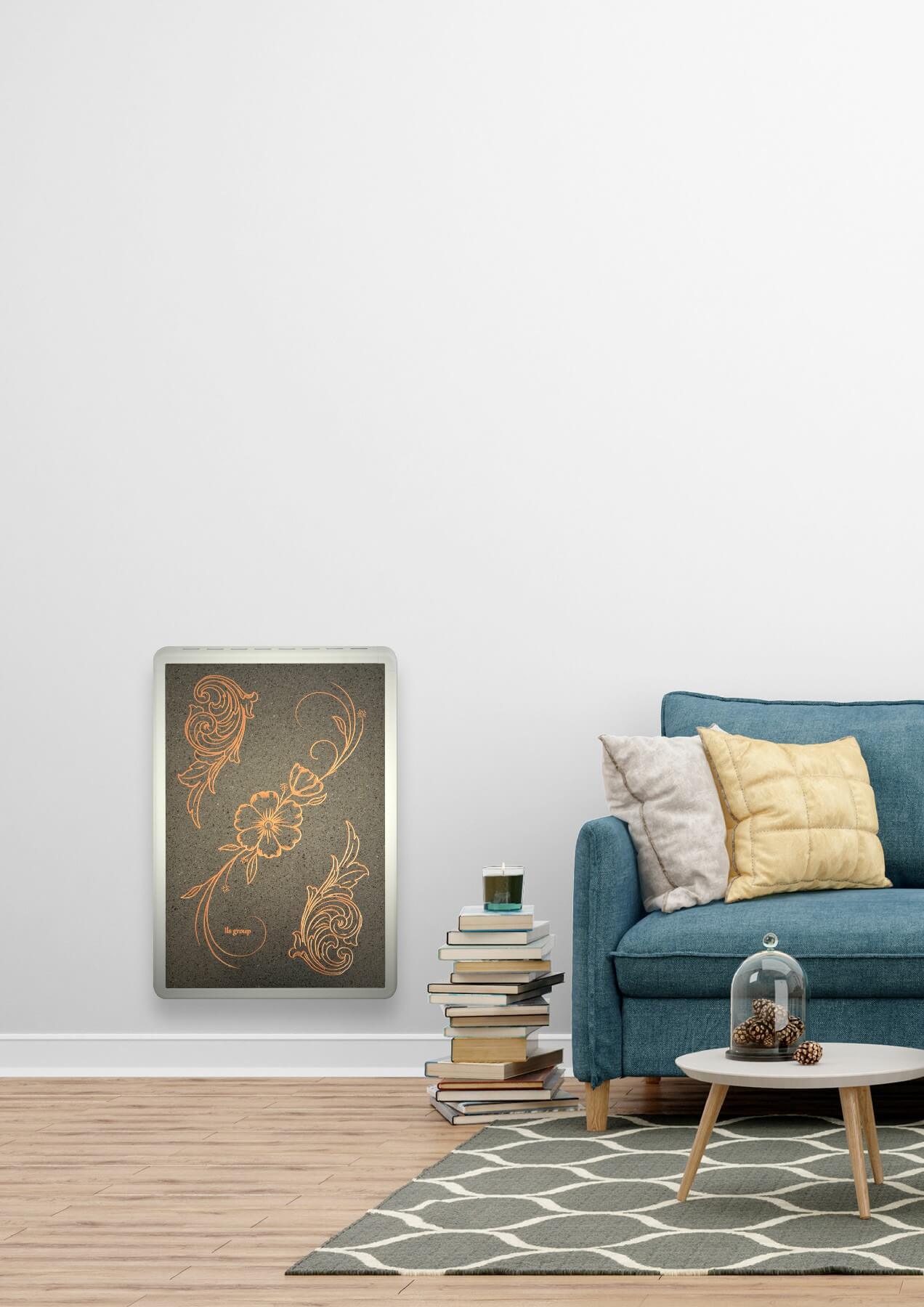 MAX Lava stone electric radiator,barocco range